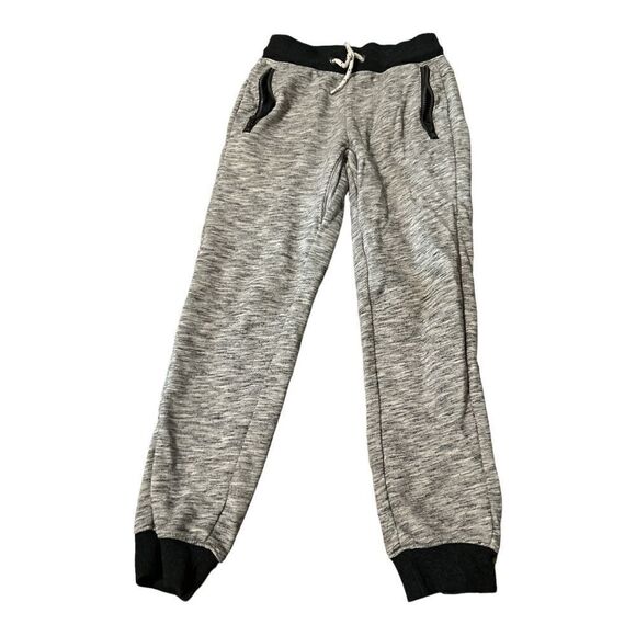 Cat & Jack | Drawstring Reinforced Knee Pull On Sweatpants Heathered Gray | 6/7 - Picture 1 of 5